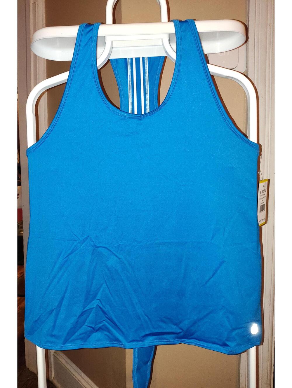 NWT - Eleven Venus Williams candy dreams tank L blue